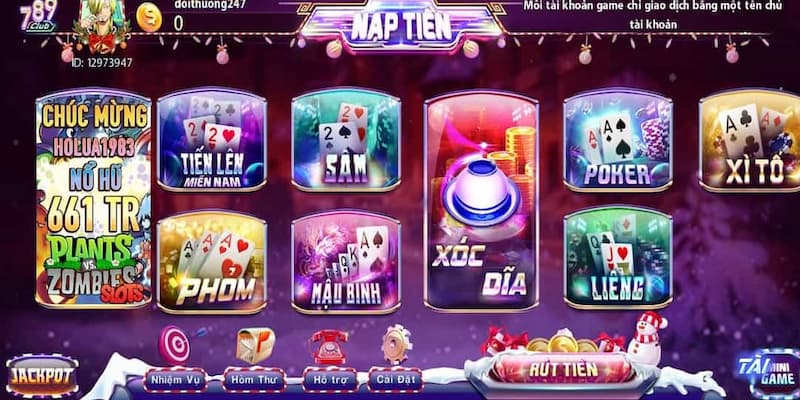 Nhà cái game bài 789club