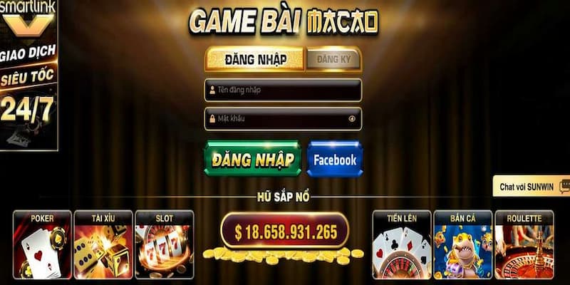 Ưu điểm vượt trội của nhà cái game bài Sunwin