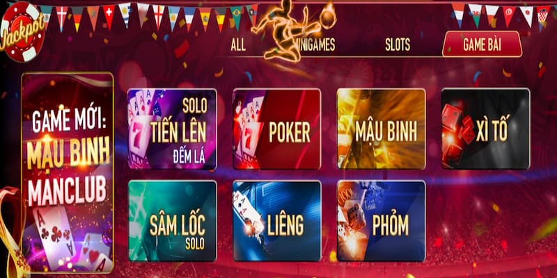 Nhà cái game bài Manclub